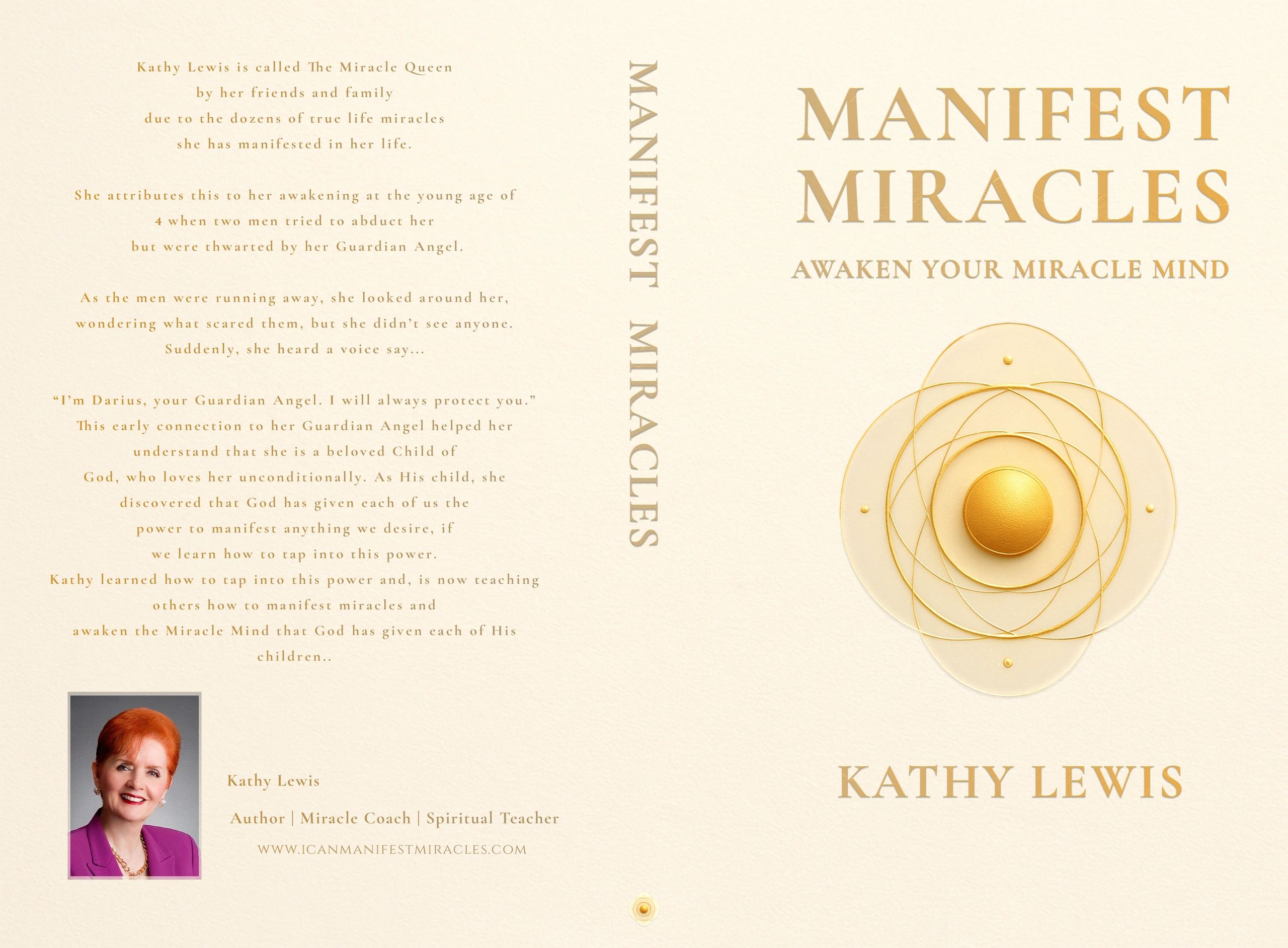 Manifest Miracles — Awaken Your Miracle Mind workbook by Kathy Lewis